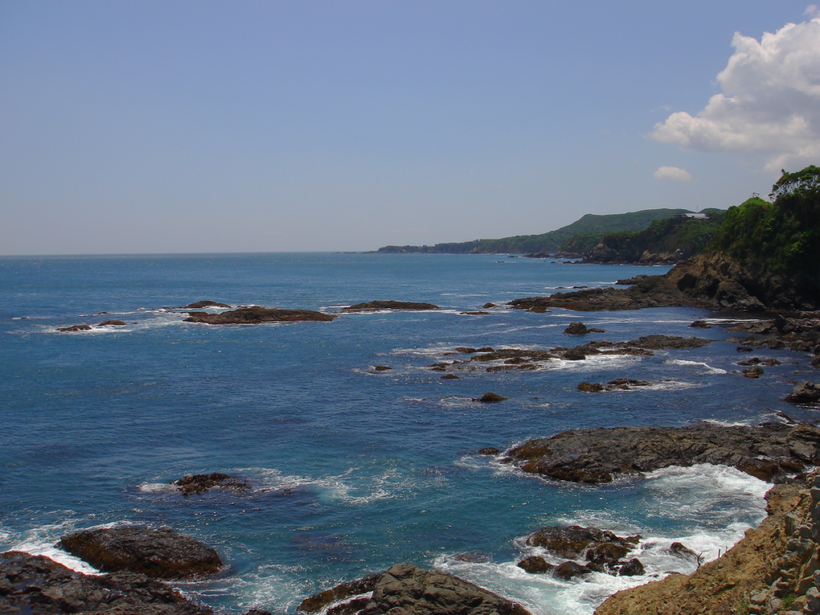 The rocky shore of Toba, Ise-Shima. For over 3,000 years, people have lived with this sea.
