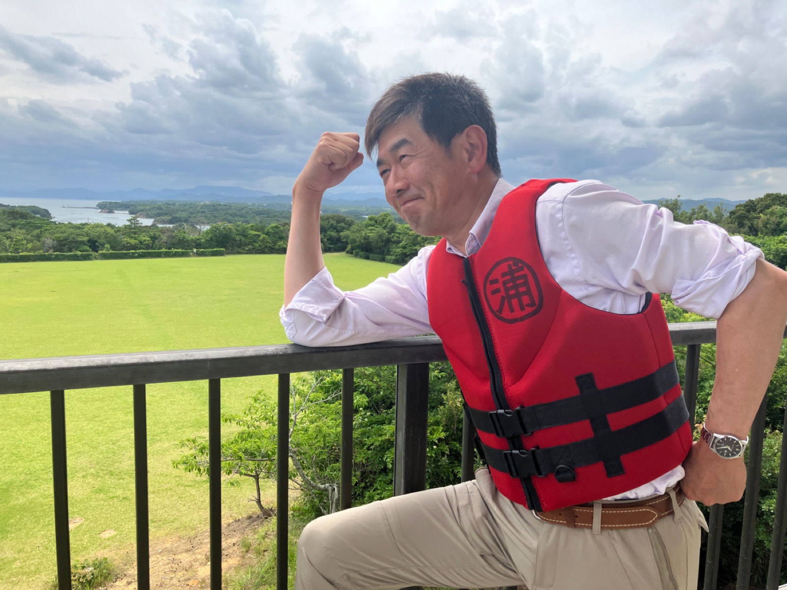 From city official to sea-kayak guide — looking younger by the day.